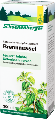 BRENNNESSELSAFT Schoenenberger